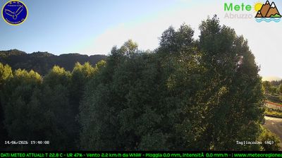 immagine della webcam nei dintorni di Avezzano: webcam Tagliacozzo