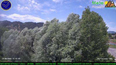 immagine della webcam nei dintorni di Mandela: webcam Tagliacozzo