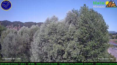 immagine della webcam nei dintorni di Filettino: webcam Tagliacozzo