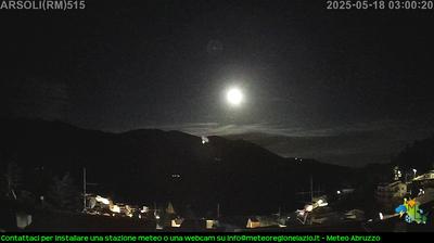 immagine della webcam nei dintorni di Rocca di Botte: webcam Arsoli