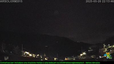 immagine della webcam nei dintorni di Capranica Prenestina: webcam Arsoli
