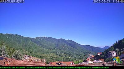 immagine della webcam nei dintorni di Petrella Salto: webcam Arsoli