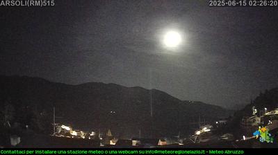 immagine della webcam nei dintorni di Palestrina: webcam Arsoli