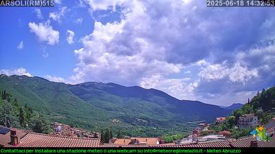 immagine della webcam nei dintorni di Genazzano: webcam Arsoli