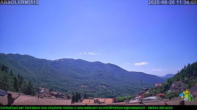 immagine della webcam nei dintorni di Camporotondo: webcam Arsoli