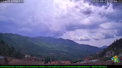 immagine della webcam nei dintorni di Serrone: webcam Arsoli
