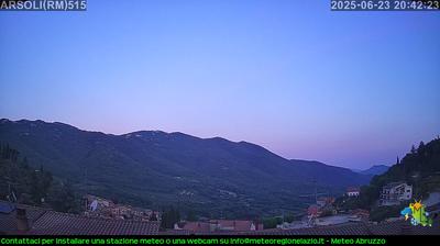 immagine della webcam nei dintorni di Campaegli: webcam Arsoli