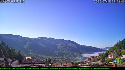 immagine della webcam nei dintorni di Vallepietra: webcam Arsoli