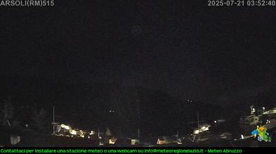 immagine della webcam nei dintorni di Fiamignano: webcam Arsoli