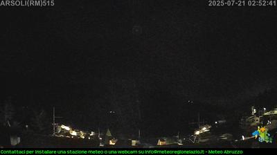 immagine della webcam nei dintorni di Fiamignano: webcam Arsoli