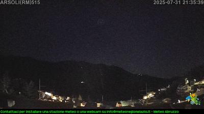 immagine della webcam nei dintorni di Guadagnolo: webcam Arsoli