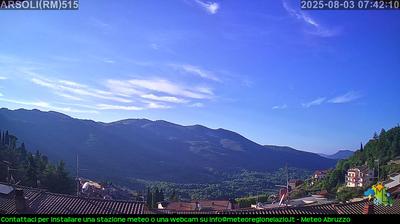 immagine della webcam nei dintorni di Genazzano: webcam Arsoli
