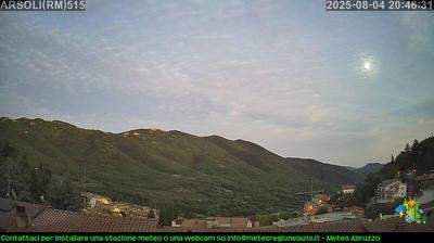 immagine della webcam nei dintorni di Pescorocchiano: webcam Arsoli