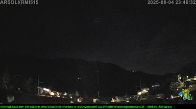 immagine della webcam nei dintorni di Castellafiume: webcam Arsoli