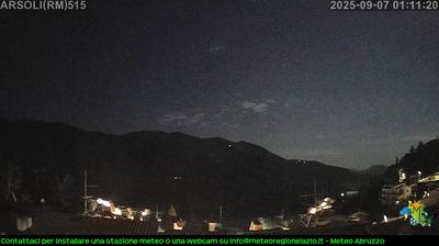 immagine della webcam nei dintorni di Fiamignano: webcam Arsoli