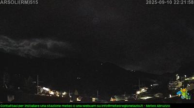 immagine della webcam nei dintorni di Monte Livata: webcam Arsoli