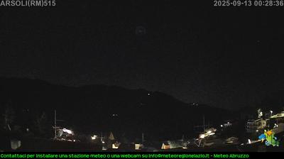 immagine della webcam nei dintorni di Torano: webcam Arsoli