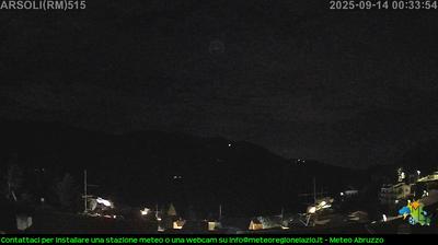immagine della webcam nei dintorni di Capranica Prenestina: webcam Arsoli