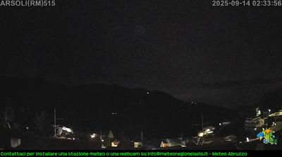 immagine della webcam nei dintorni di Capranica Prenestina: webcam Arsoli