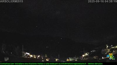 immagine della webcam nei dintorni di Guadagnolo: webcam Arsoli