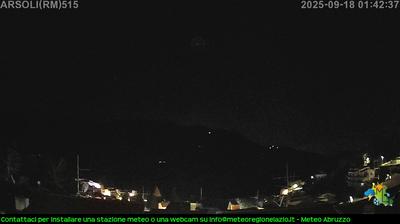 immagine della webcam nei dintorni di Sante Marie: webcam Arsoli