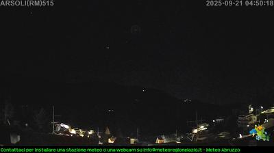 immagine della webcam nei dintorni di Mandela: webcam Arsoli