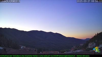immagine della webcam nei dintorni di Serrone: webcam Arsoli
