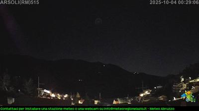 immagine della webcam nei dintorni di Cervara di Roma: webcam Arsoli