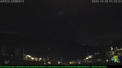 immagine della webcam nei dintorni di Fiamignano: webcam Arsoli