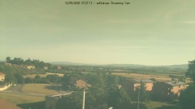 immagine della webcam nei dintorni di Castiglione del Lago: webcam Montepulciano Stazione