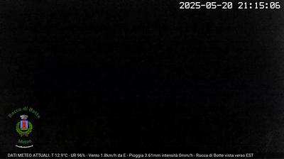immagine della webcam nei dintorni di Capranica Prenestina: webcam Rocca di Botte