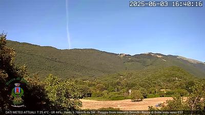 immagine della webcam nei dintorni di Petrella Salto: webcam Rocca di Botte