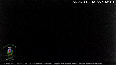 immagine della webcam nei dintorni di Castel San Pietro Romano: webcam Rocca di Botte