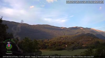 immagine della webcam nei dintorni di Fiumata: webcam Rocca di Botte