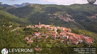 immagine della webcam nei dintorni di Aquila di Arroscia: webcam Borghetto d'Arroscia