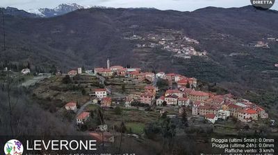 immagine della webcam nei dintorni di Capo Mele: webcam Borghetto d'Arroscia