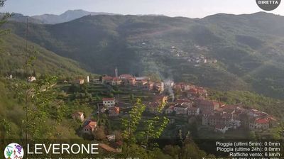immagine della webcam nei dintorni di Castel Vittorio: webcam Borghetto d'Arroscia