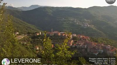immagine della webcam nei dintorni di Castel Vittorio: webcam Borghetto d'Arroscia