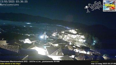 immagine della webcam nei dintorni di Villa d'Agri: webcam Marsicovetere