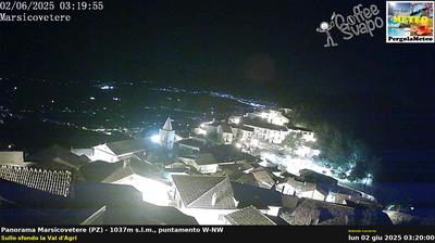immagine della webcam nei dintorni di Moliterno: webcam Marsicovetere