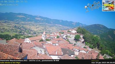 immagine della webcam nei dintorni di Tito: webcam Marsicovetere
