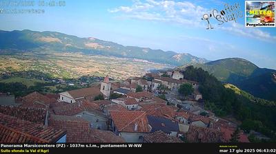 immagine della webcam nei dintorni di Calvera: webcam Marsicovetere