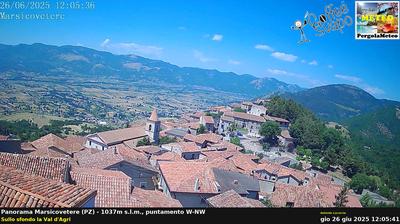 immagine della webcam nei dintorni di Teggiano: webcam Marsicovetere