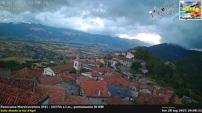 immagine della webcam nei dintorni di Pietrapertosa: webcam Marsicovetere