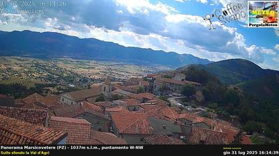 immagine della webcam nei dintorni di Monte Sirino: webcam Marsicovetere