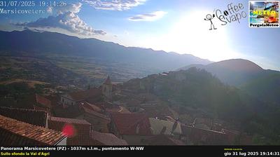 immagine della webcam nei dintorni di Pignola: webcam Marsicovetere