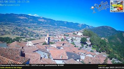 immagine della webcam nei dintorni di Calvera: webcam Marsicovetere