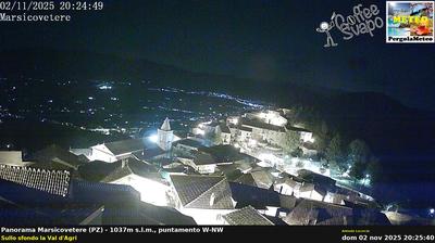 immagine della webcam nei dintorni di Pietrapertosa: webcam Marsicovetere