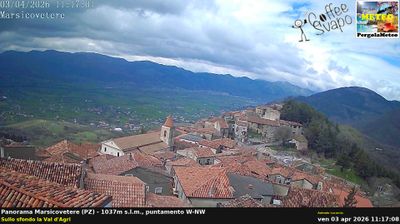immagine della webcam nei dintorni di Villa d'Agri: webcam Marsicovetere