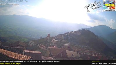 immagine della webcam nei dintorni di Monte Sirino: webcam Marsicovetere